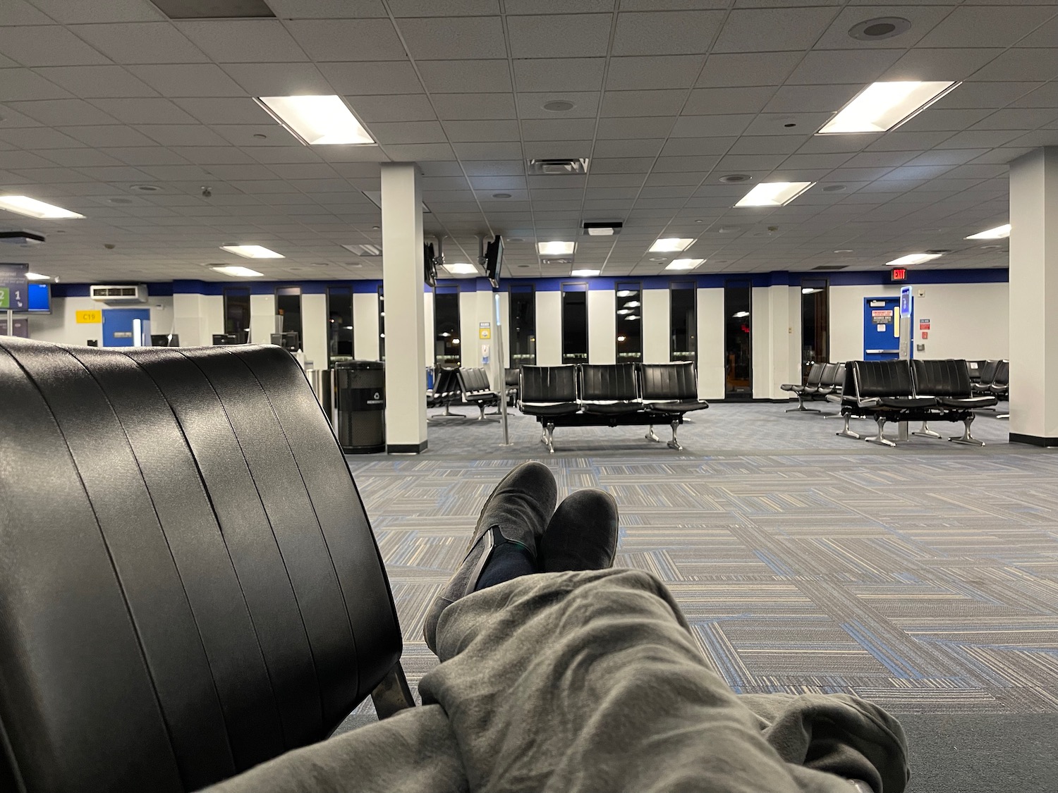 I Spent The Night Sleeping On A Bench At Dulles Airport Live and Let