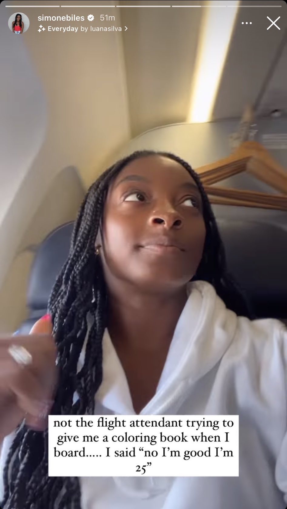 United Flight Attendant Mistakes Simone Biles For Child, Offers Her