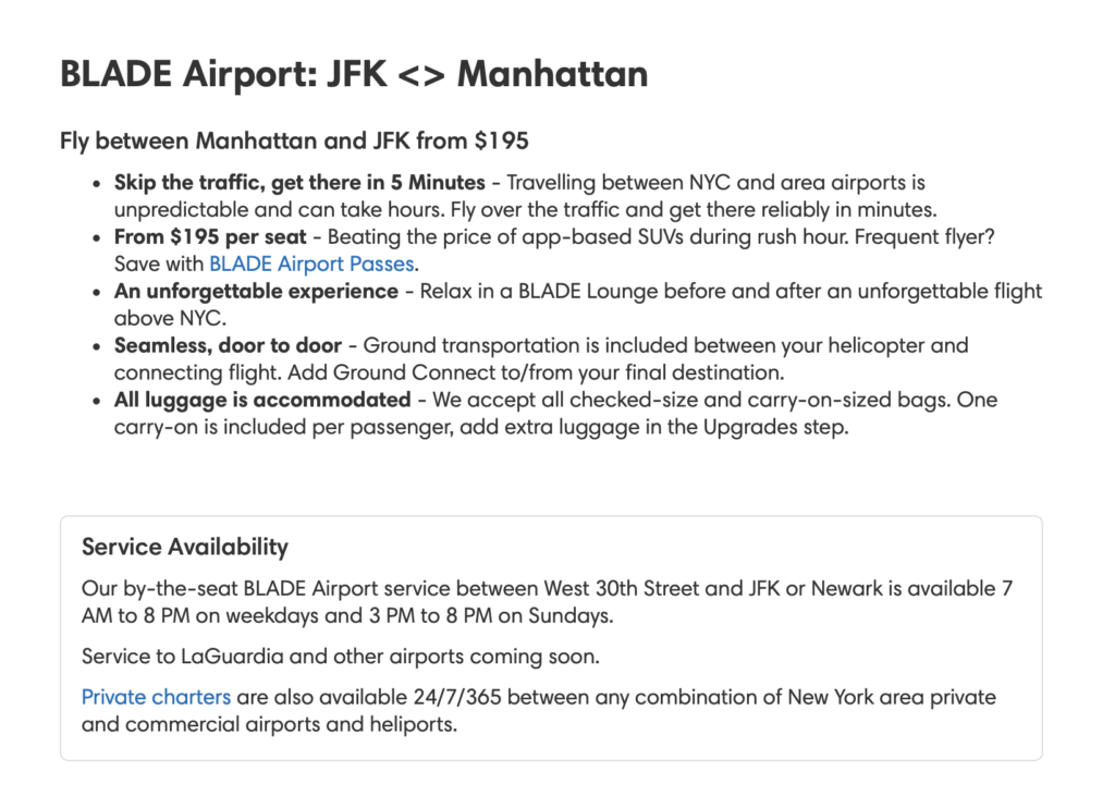 Review BLADE Helicopter Manhattan JFK Airport Live and Let's Fly