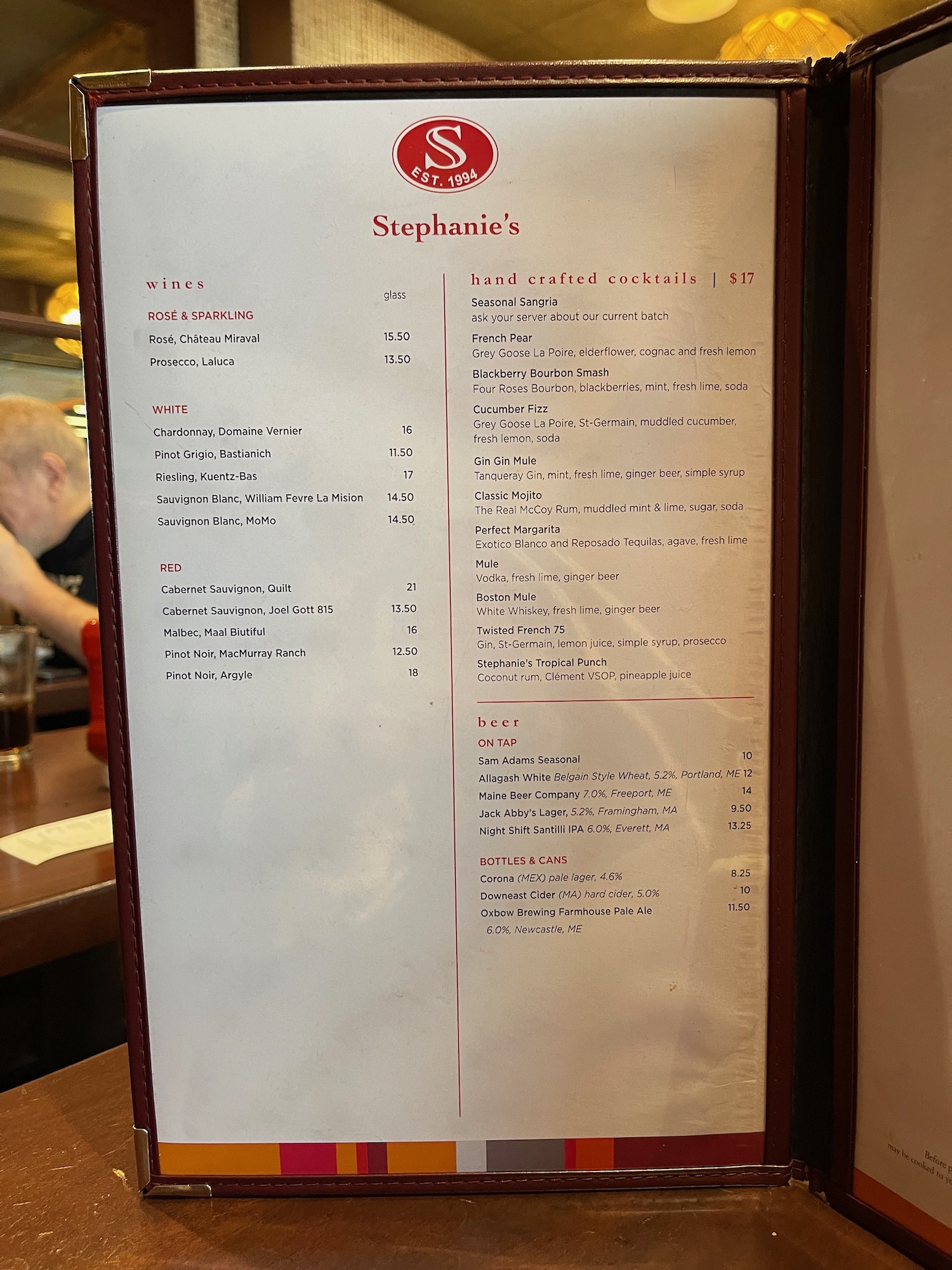 Review Stephanie's Boston Logan Airport (Priority Pass Restaurant