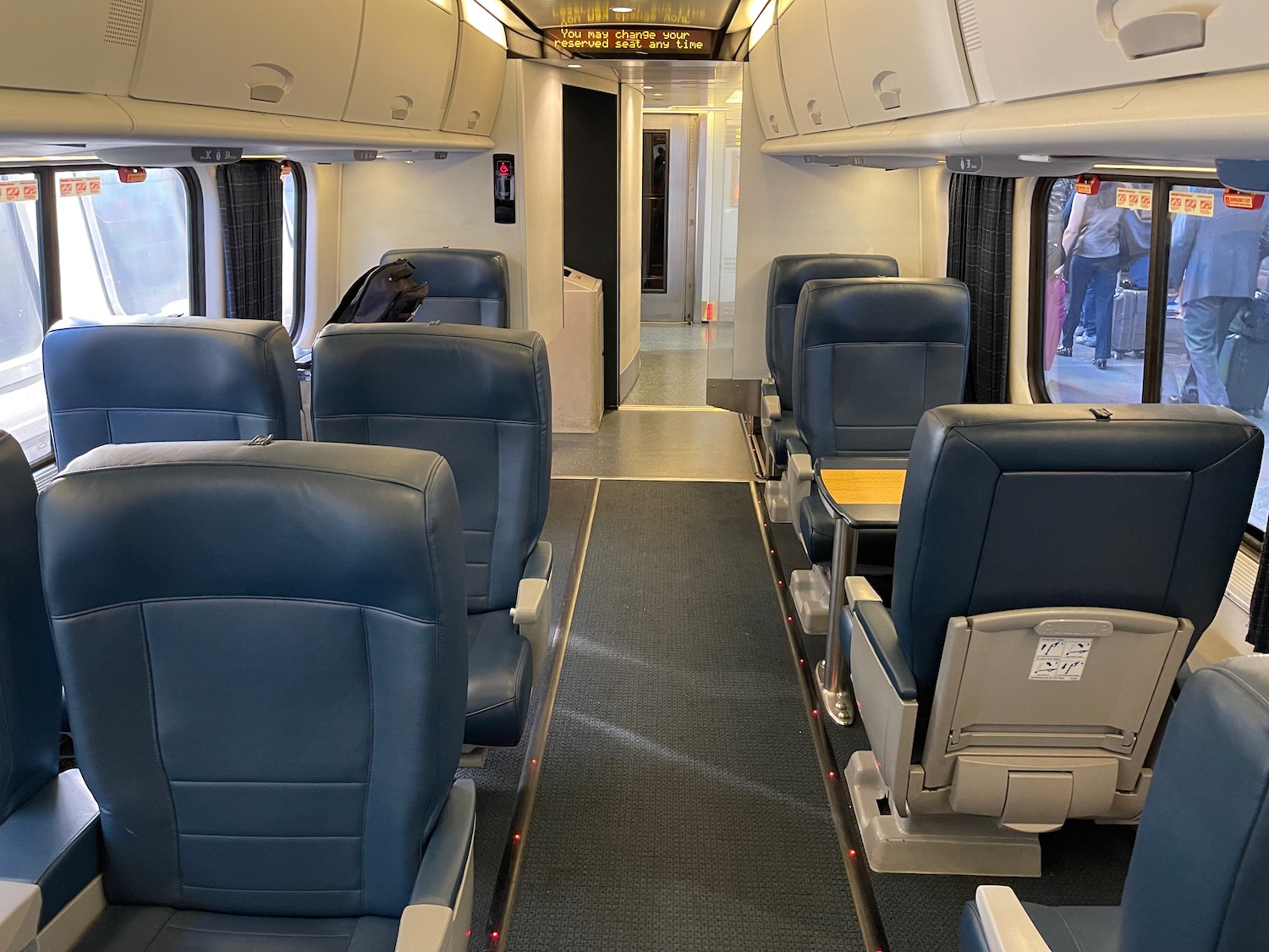 Amtrak Acela Reserved Seats Two Birds Home