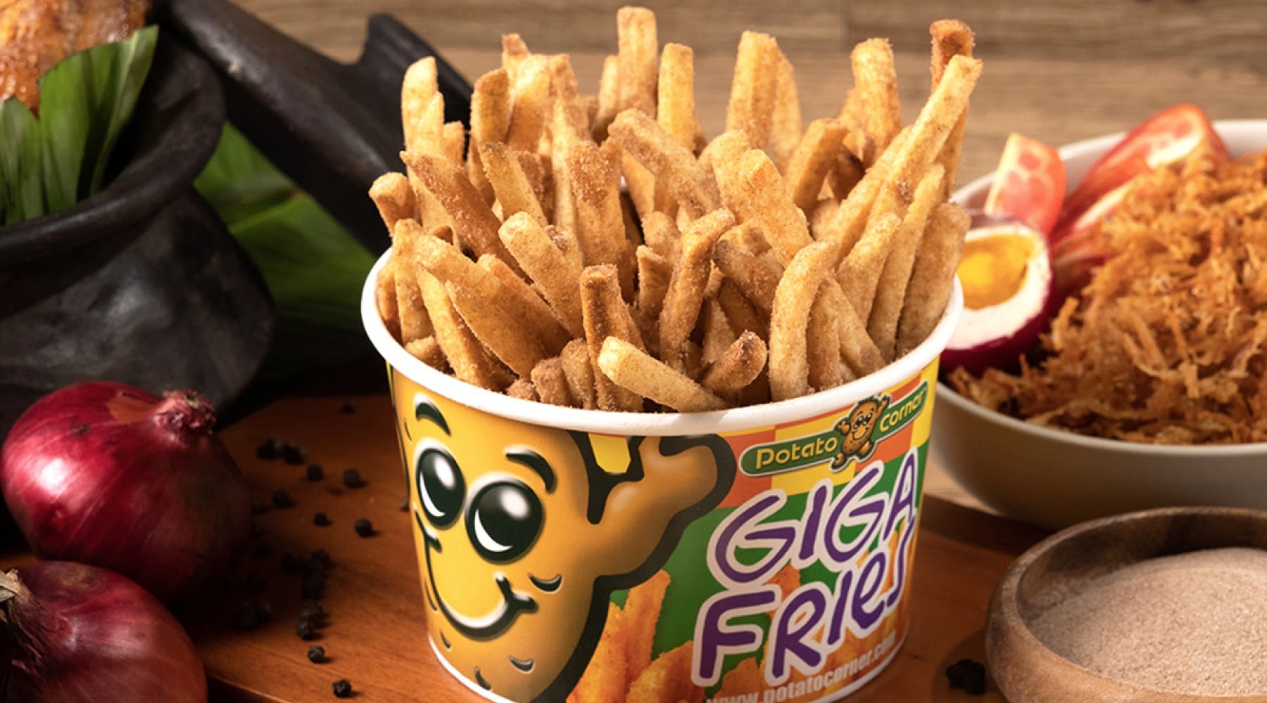 First Potato Corner Outlet In Malaysia, Opened At Sunway Pyramid