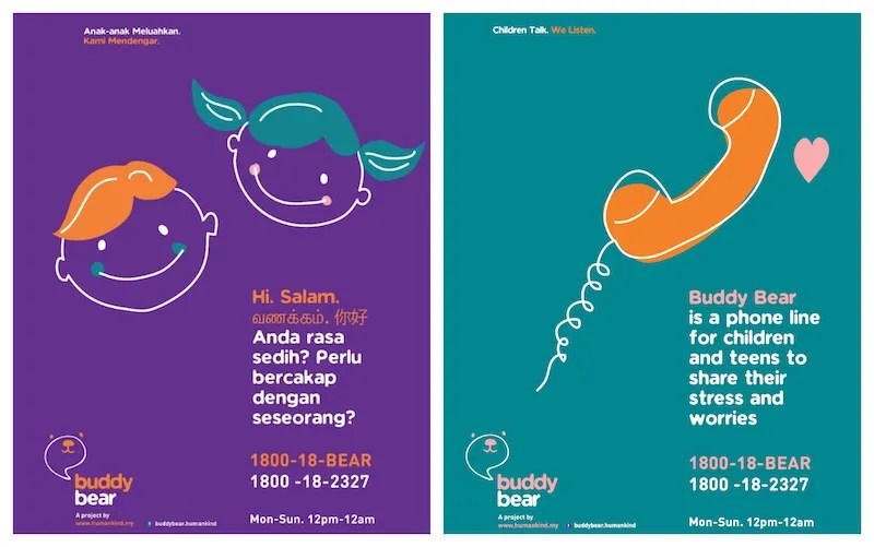Buddy Bear, A Malaysian Child Helpline To Help Abused Child LiveatPC