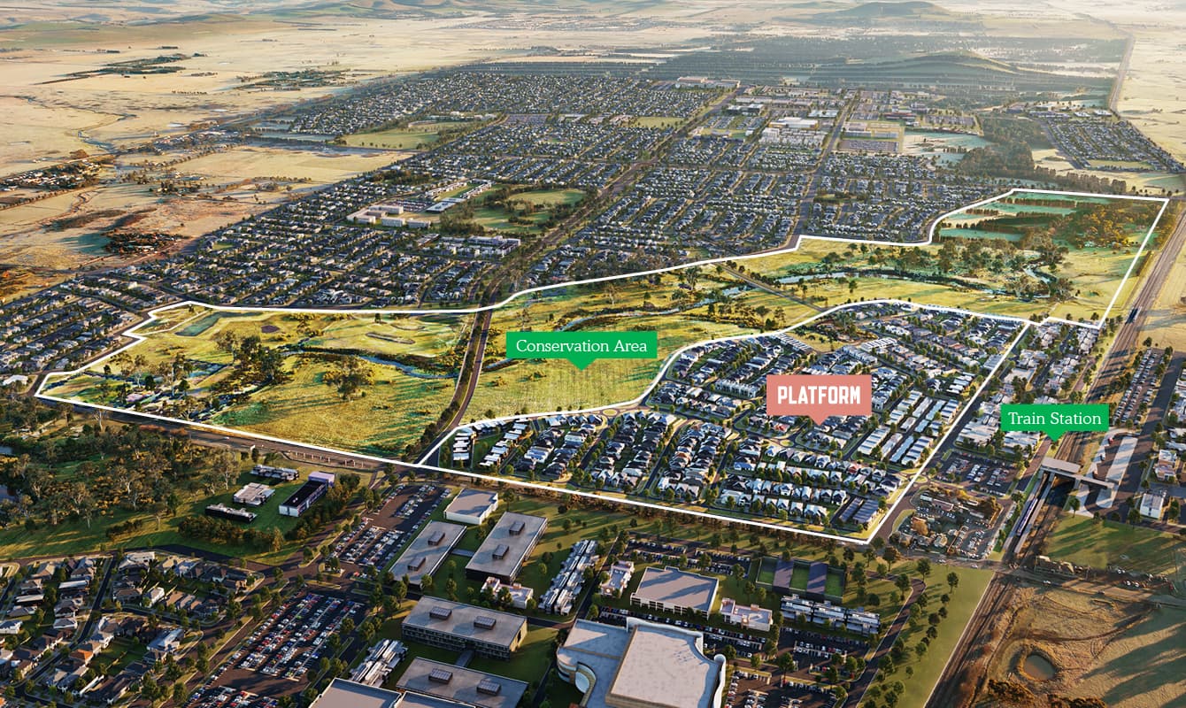 Platform Donnybrook to Platform. A beautiful residential land