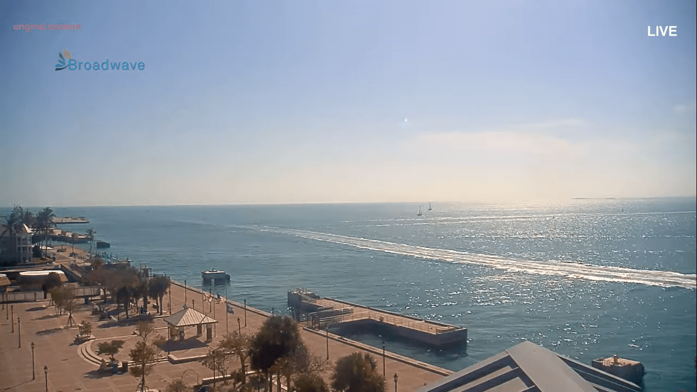 Mallory Square Live Webcam new Key West, Florida Live