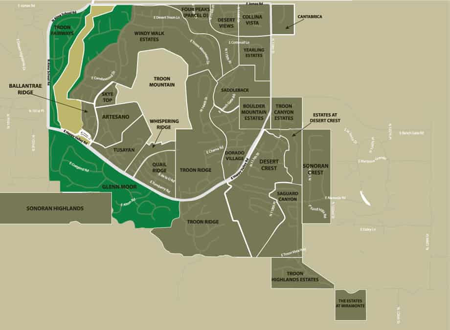 Troon Village Scottsdale Real Estate Scottsdale AZ Real Estate