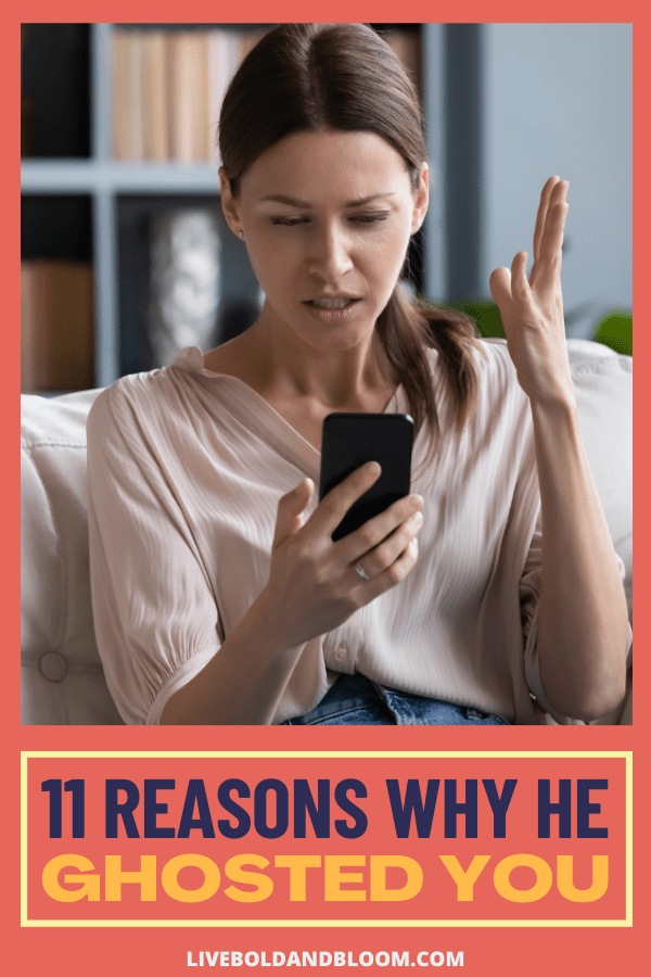 11 Likely Reasons Why He Ghosted You
