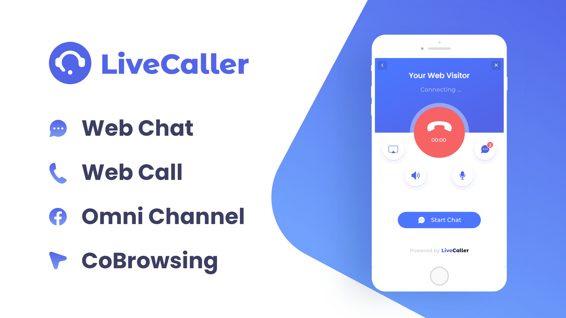 Live Call &  Call from your website LiveCaller.io