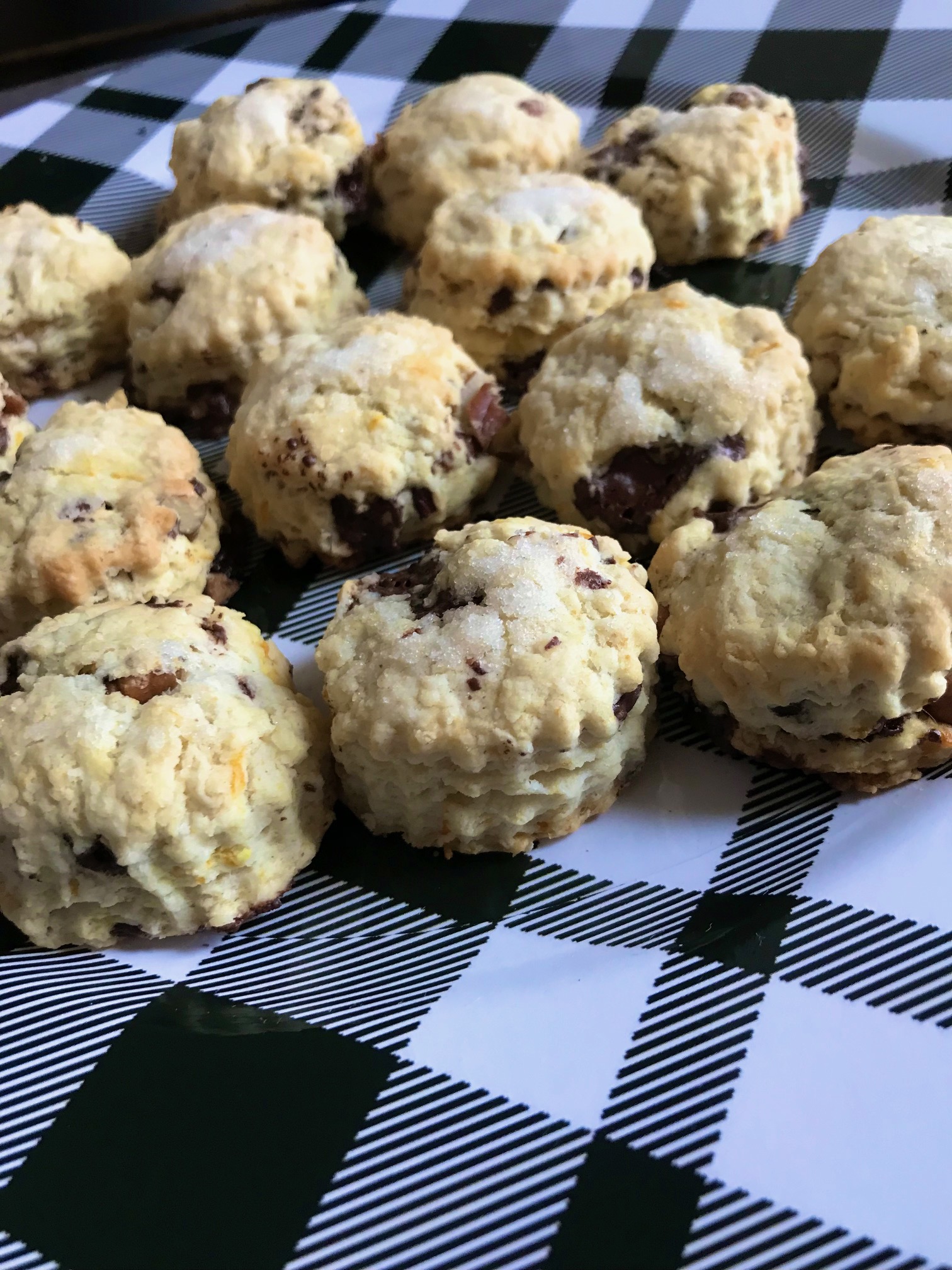 Orange chocolate pecan mini scone recipe Live Chill Life