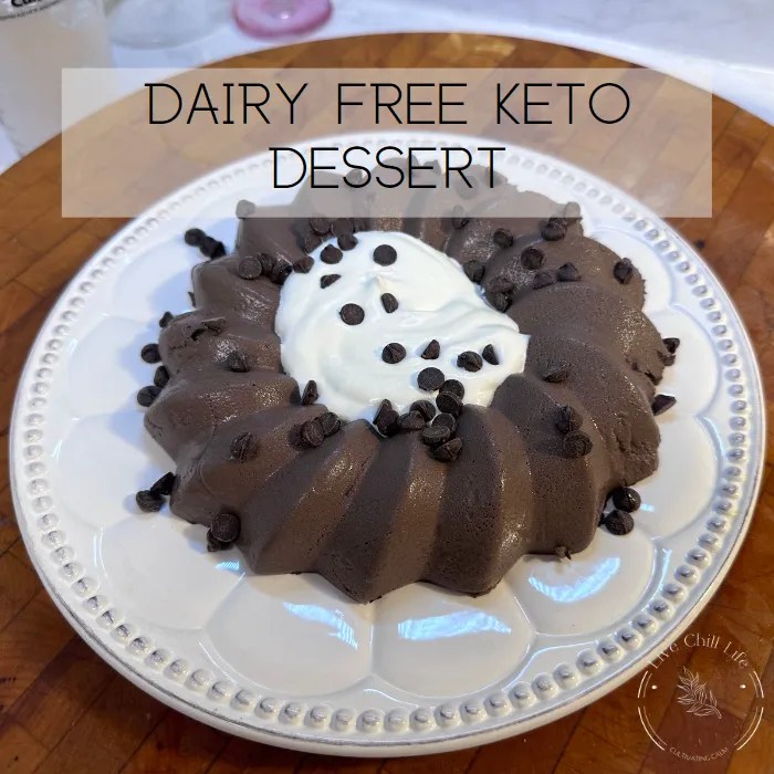 Dairy free keto no bake dessert Live Chill Life