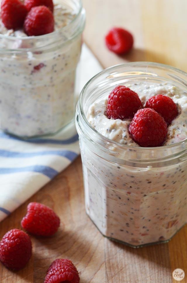Overnight Refrigerator Oatmeal Recipe With Fruit Live Craft Eat