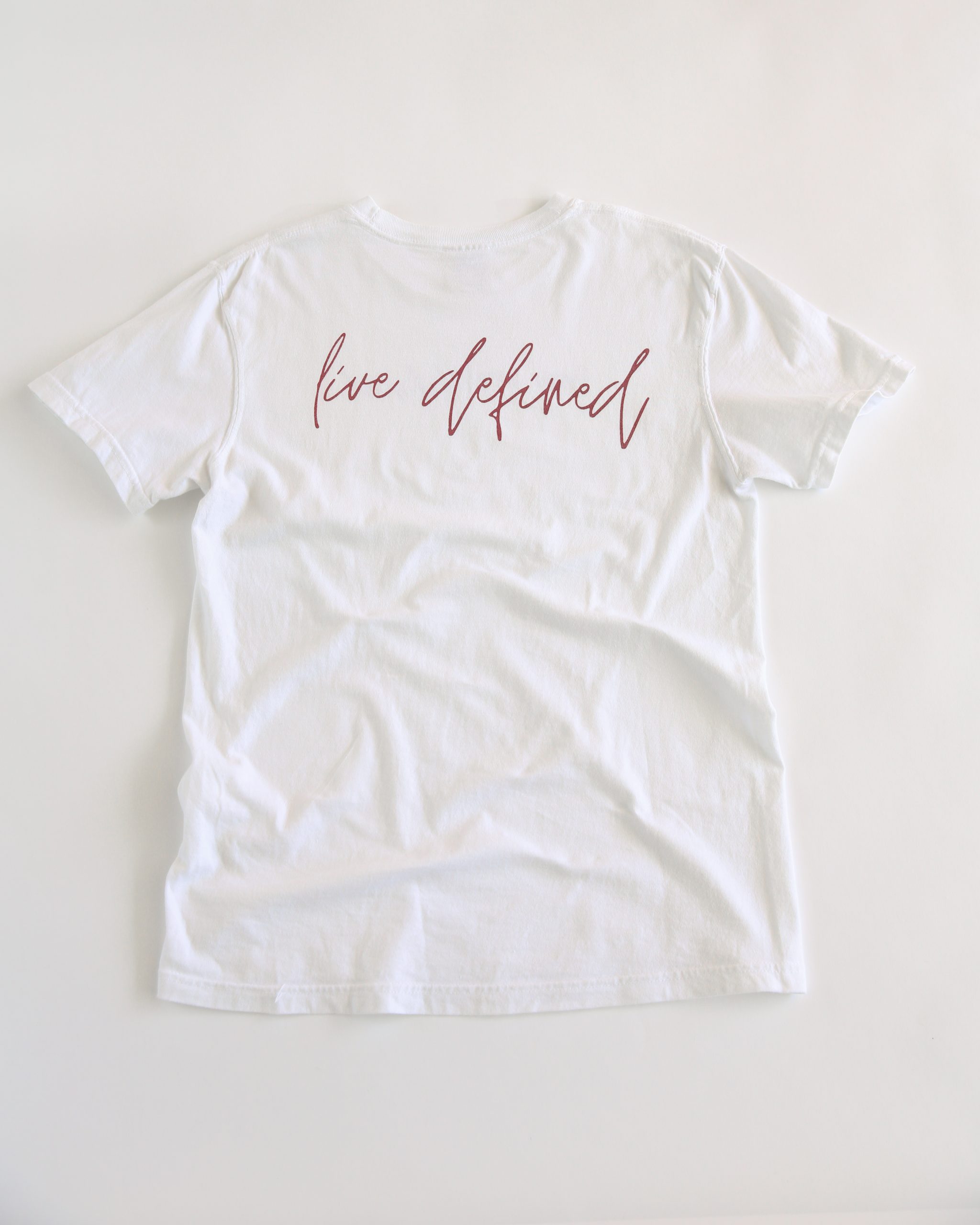The Live Defined Tee White Live Defined