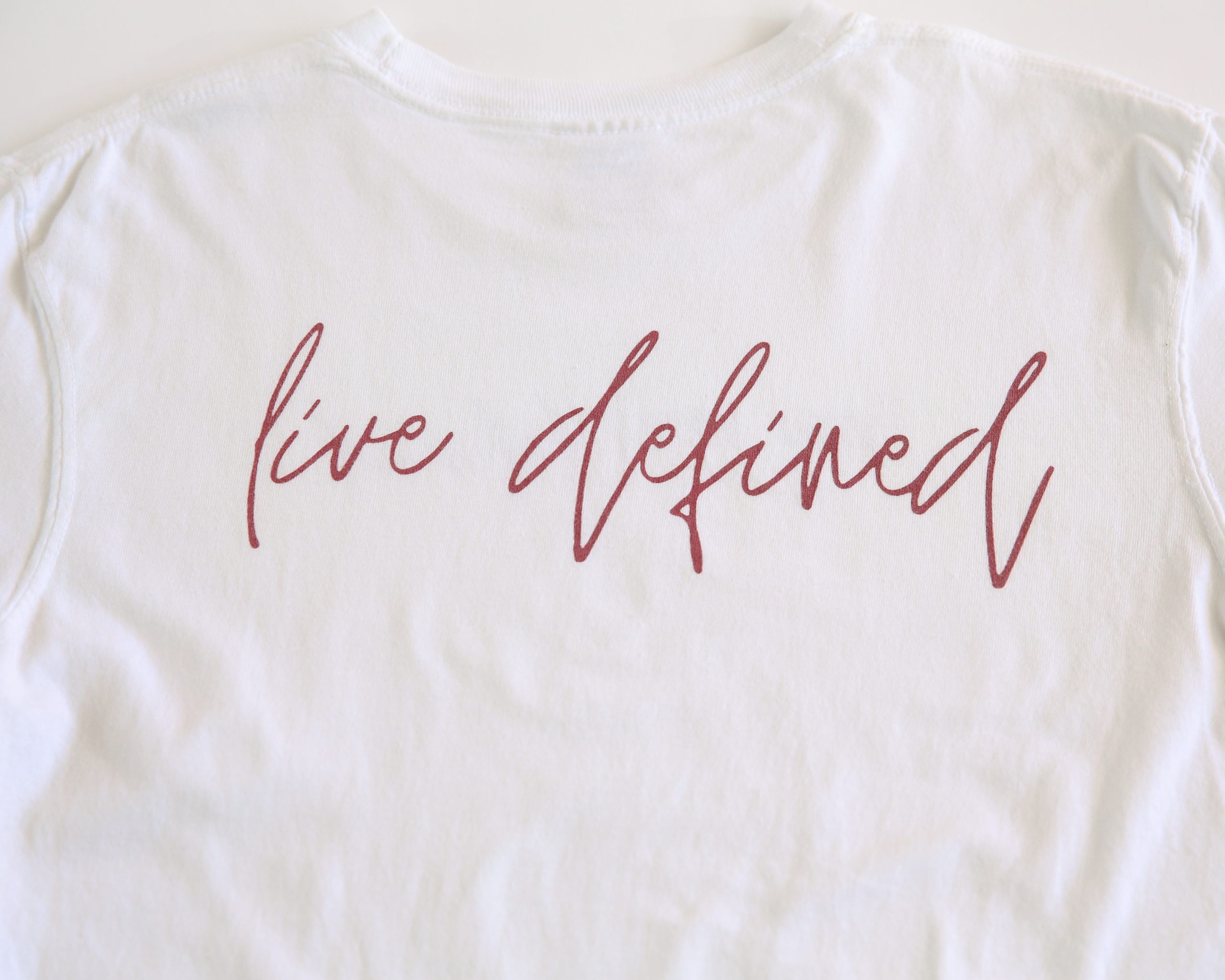 The Live Defined Tee White Live Defined
