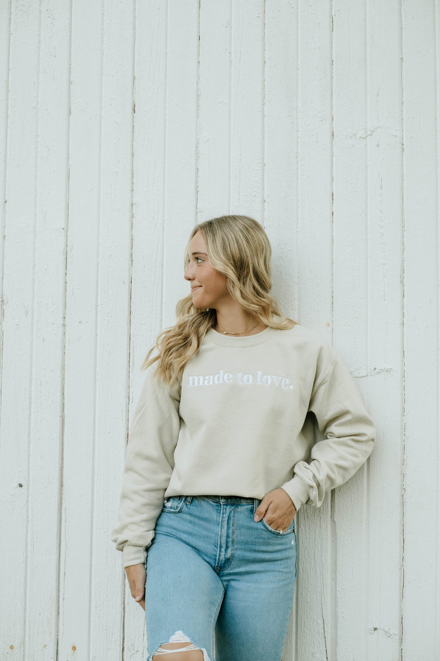 The Made To Love Crew Beige Live Defined