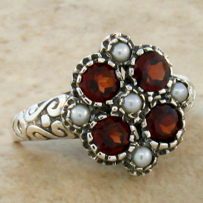 New, Vintage Reproductions GENUINE SEED PEARL ANTIQUE VICTORIAN