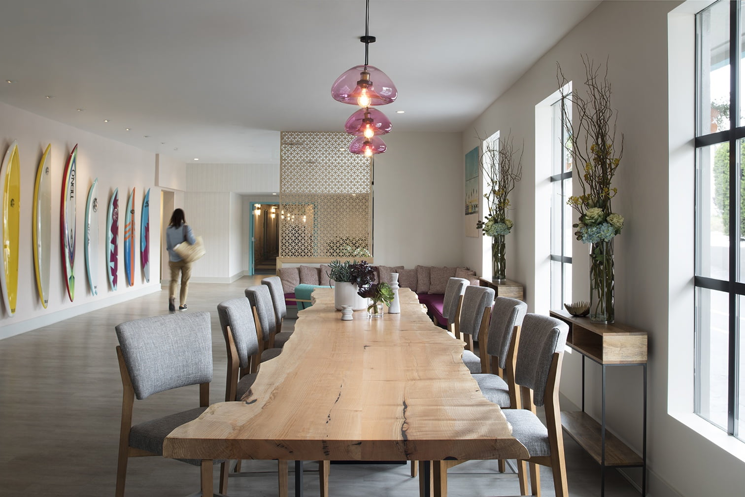 Communal Tables Live Edge Design