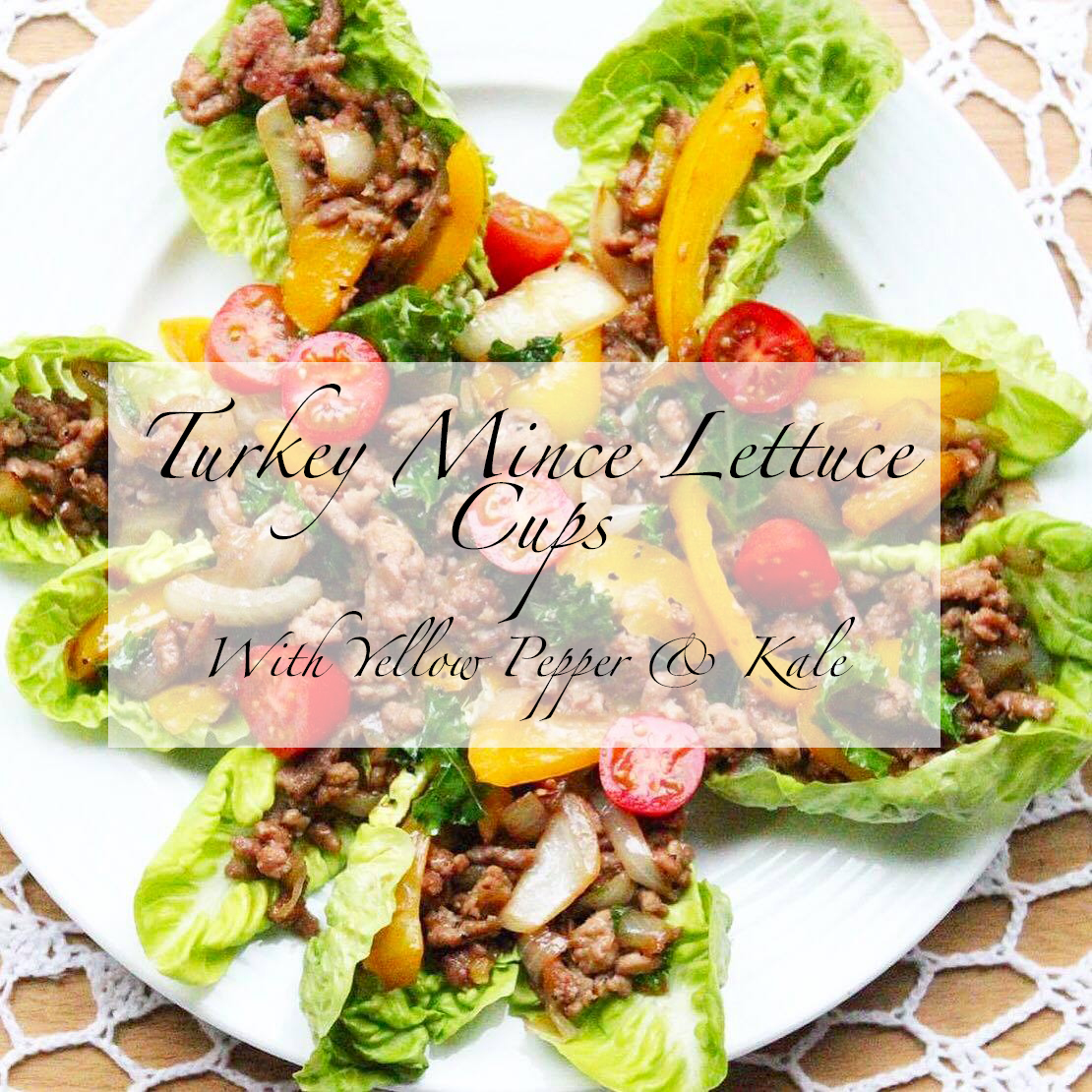 Turkey Mince Lettuce Cups Live Elle