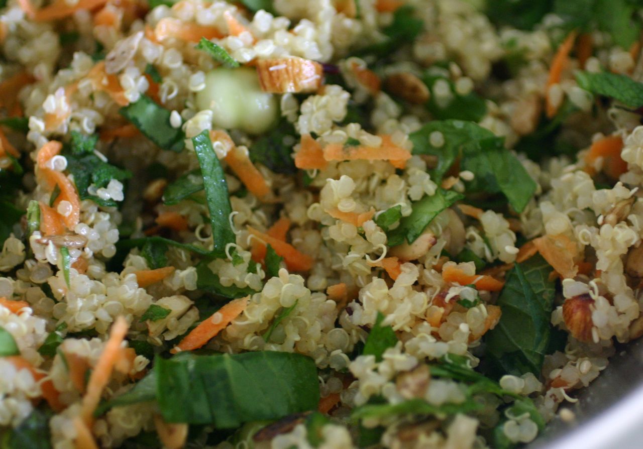 Alkaline Diet Recipe 148 Cool Quinoa Summer Salad Live Energized