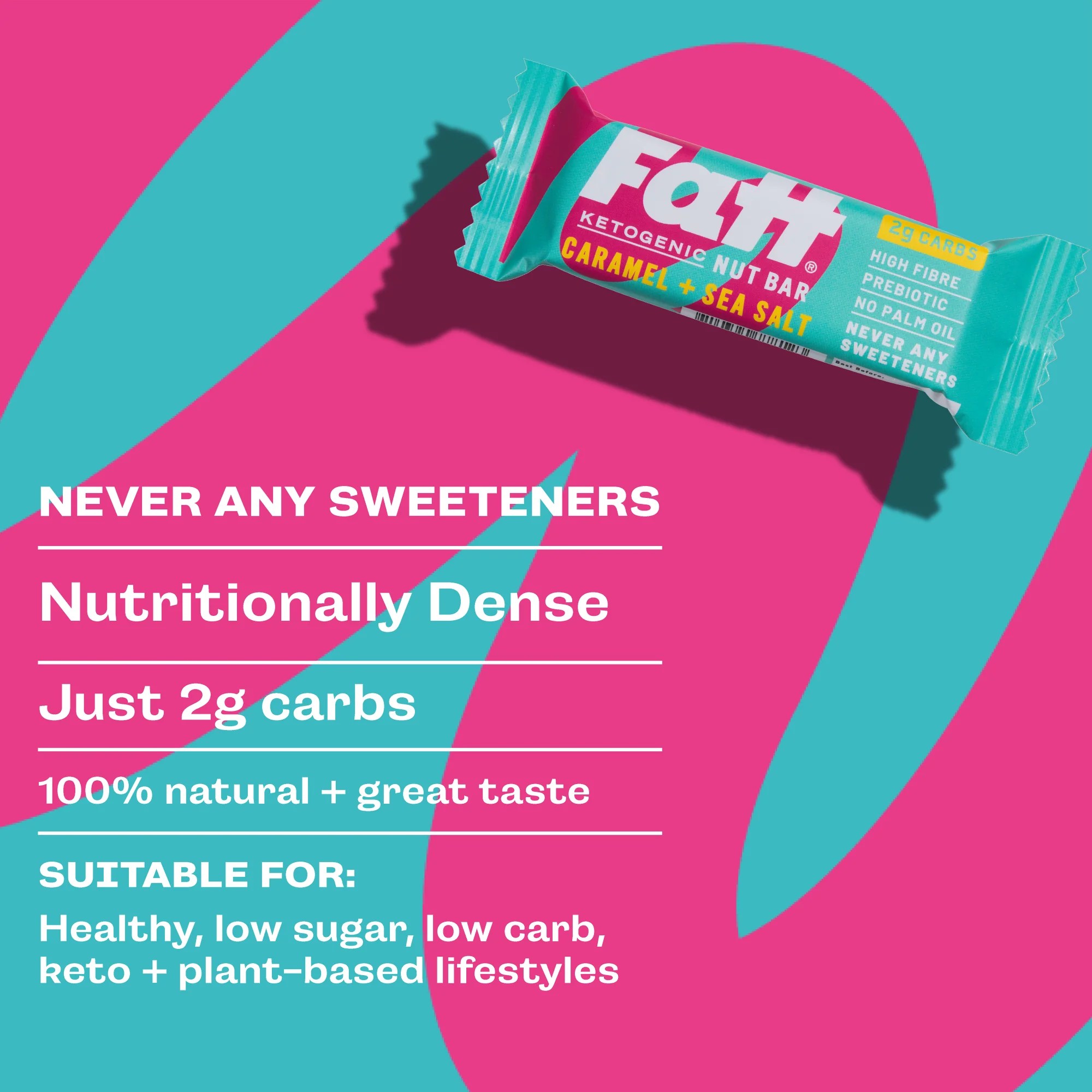 Caramel + Sea Salt Keto Bar Fatt