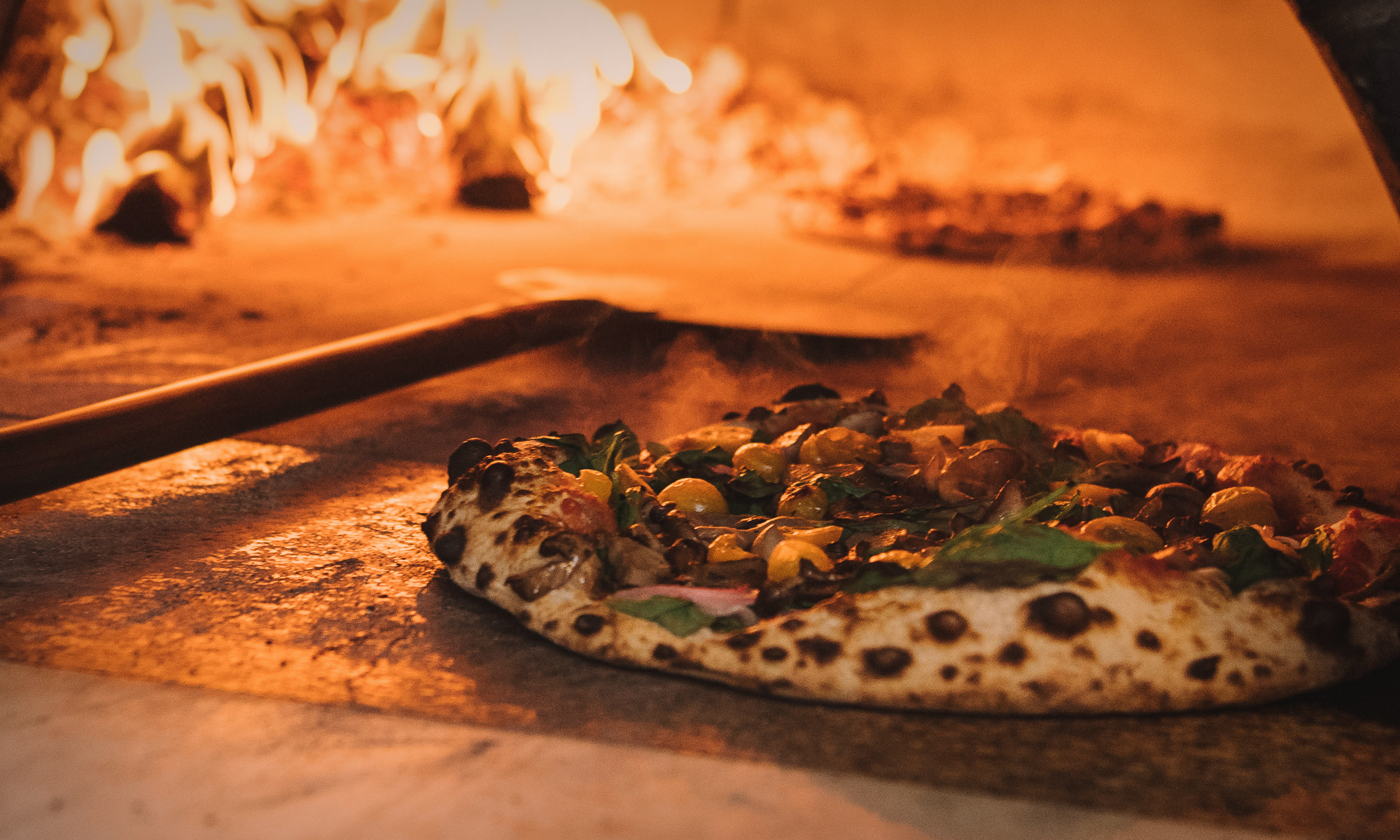 LIVE FIRE OXBOW Wood Fired Pizza & More at Oxbow Market