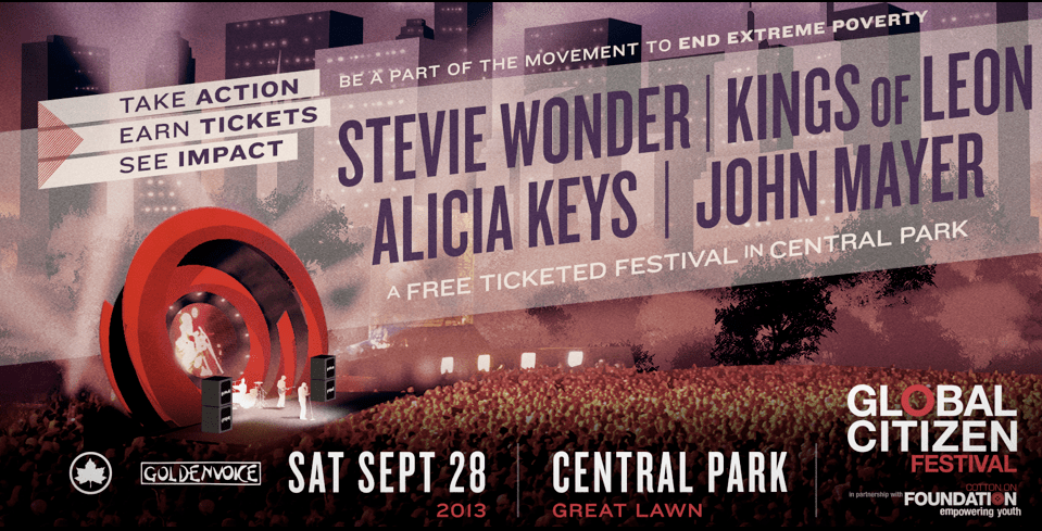 global citizen festival 2023 timetable Second Annual Global Citizen Festival Reveals Performers