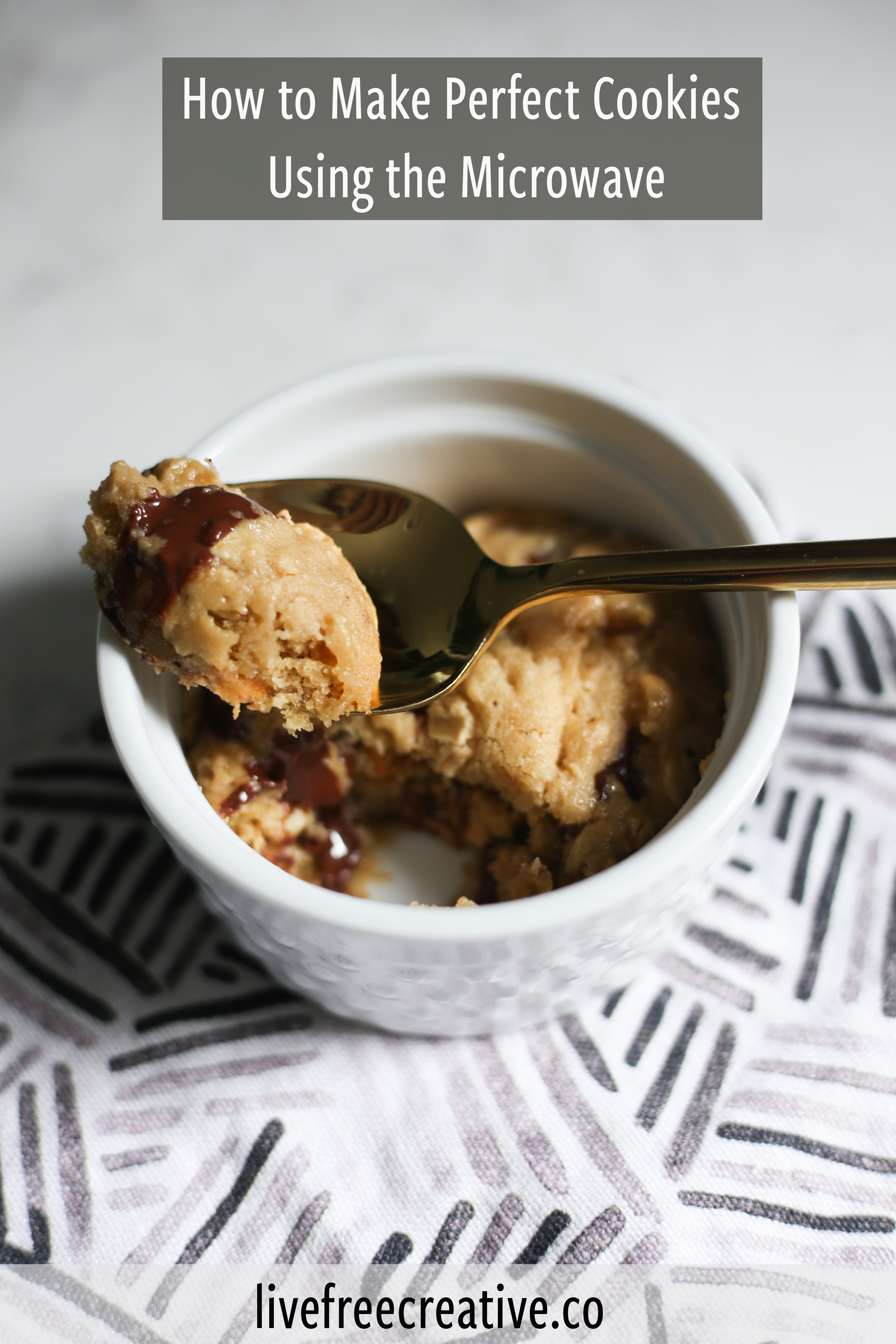 how to make cookies using the microwave Live Free Creative Co