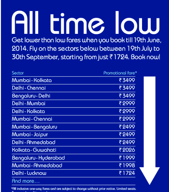 SpiceJet and Indigo 40 off sale fares till June 19 Live from a Lounge