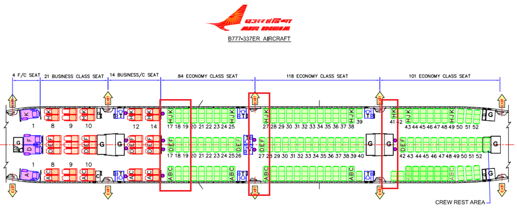 Air India offering paid seat selection on US flights Live from a Lounge