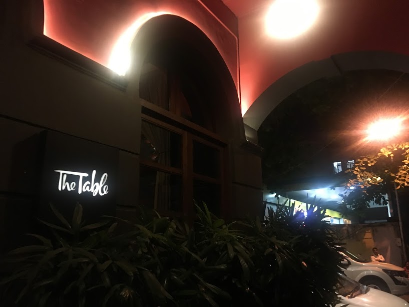 Review The Table, Colaba, Mumbai Live from a Lounge