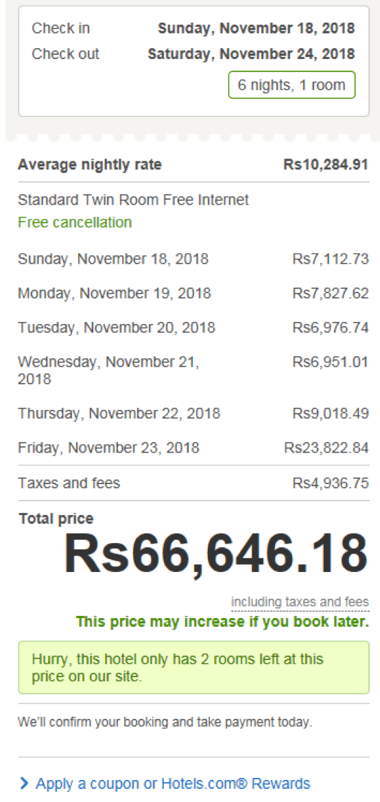 How to use the Citi Prestige 4th Night Free Hotel Benefit? Live from a Lounge