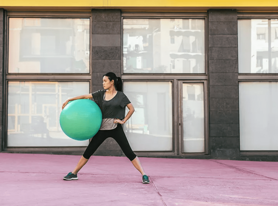 EXERCISE BALL BENEFITS OF HOMEWORKOUT livegoodhabits