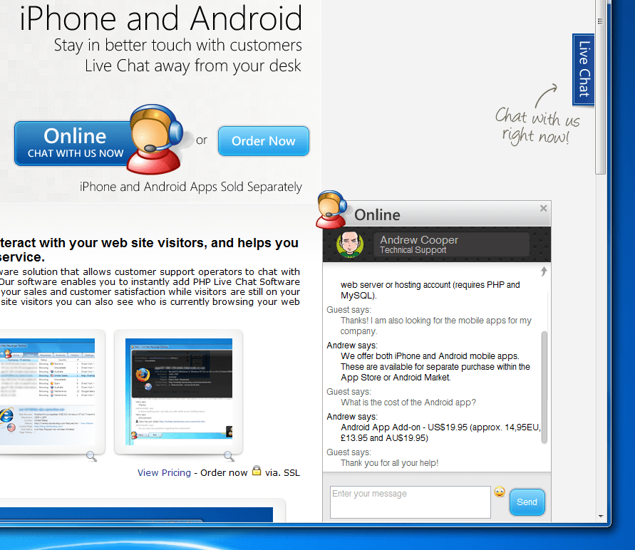 Live Help Blog Live Chat Software, Help Desk Software