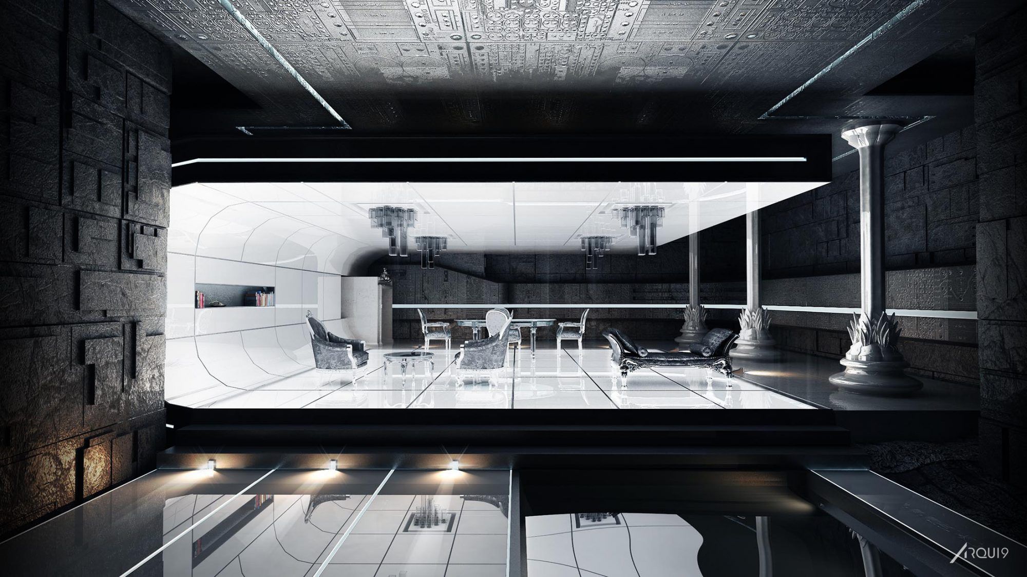 Futuristic Interior Design livehomedesign