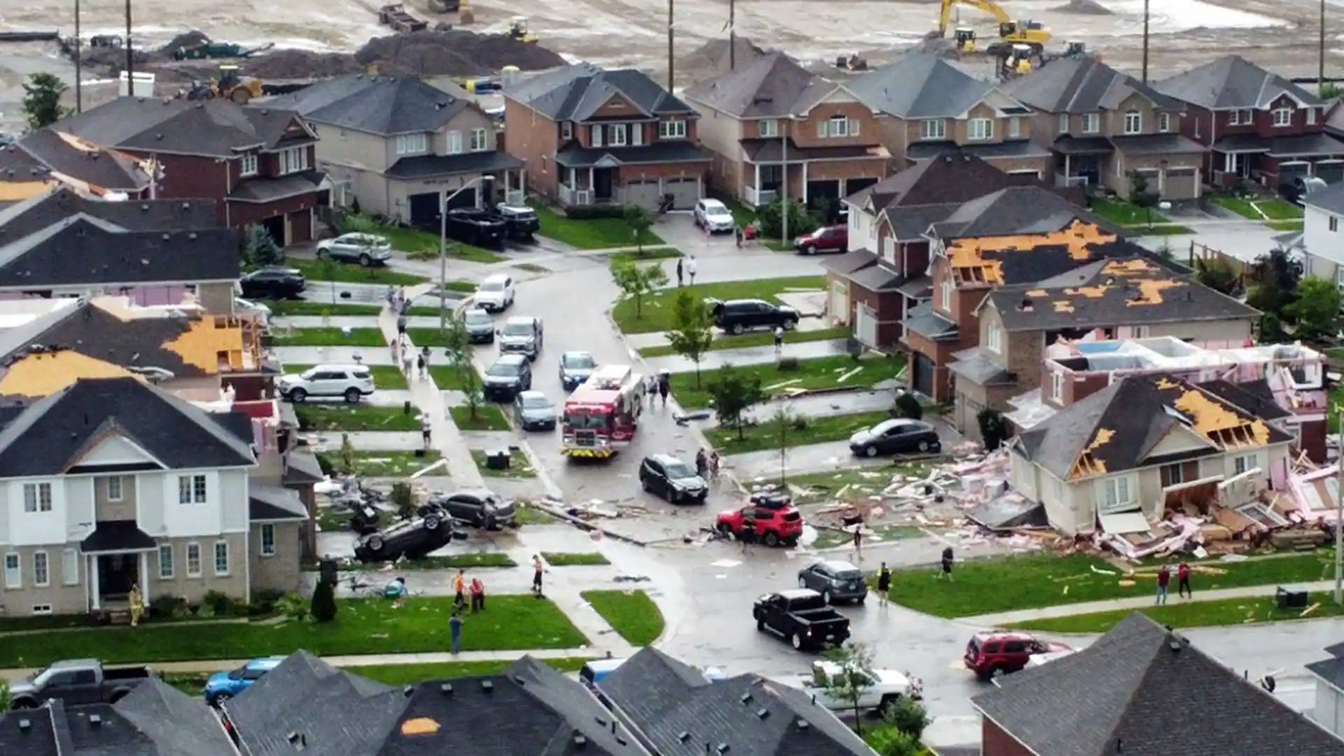 'Catastrophic' Damage In Barrie, Ont., After Tornado Hits Leaving