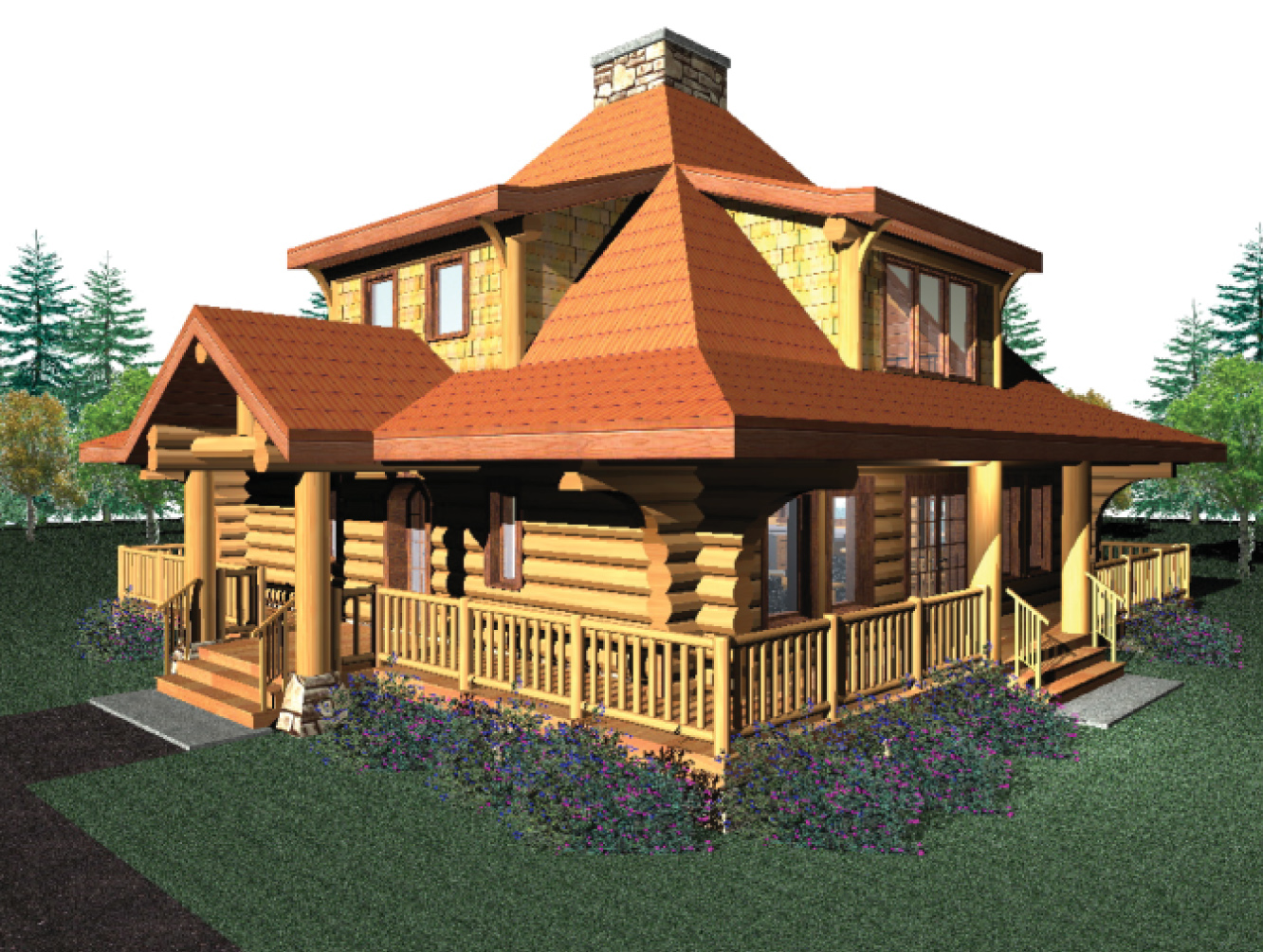 Log Cabins 1500 2400 Sq Ft Jeremiah Johnson Custom Log Homes