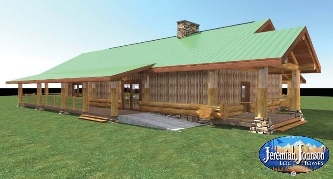 Terrace Ridge Jeremiah Johnson Custom Log Homes