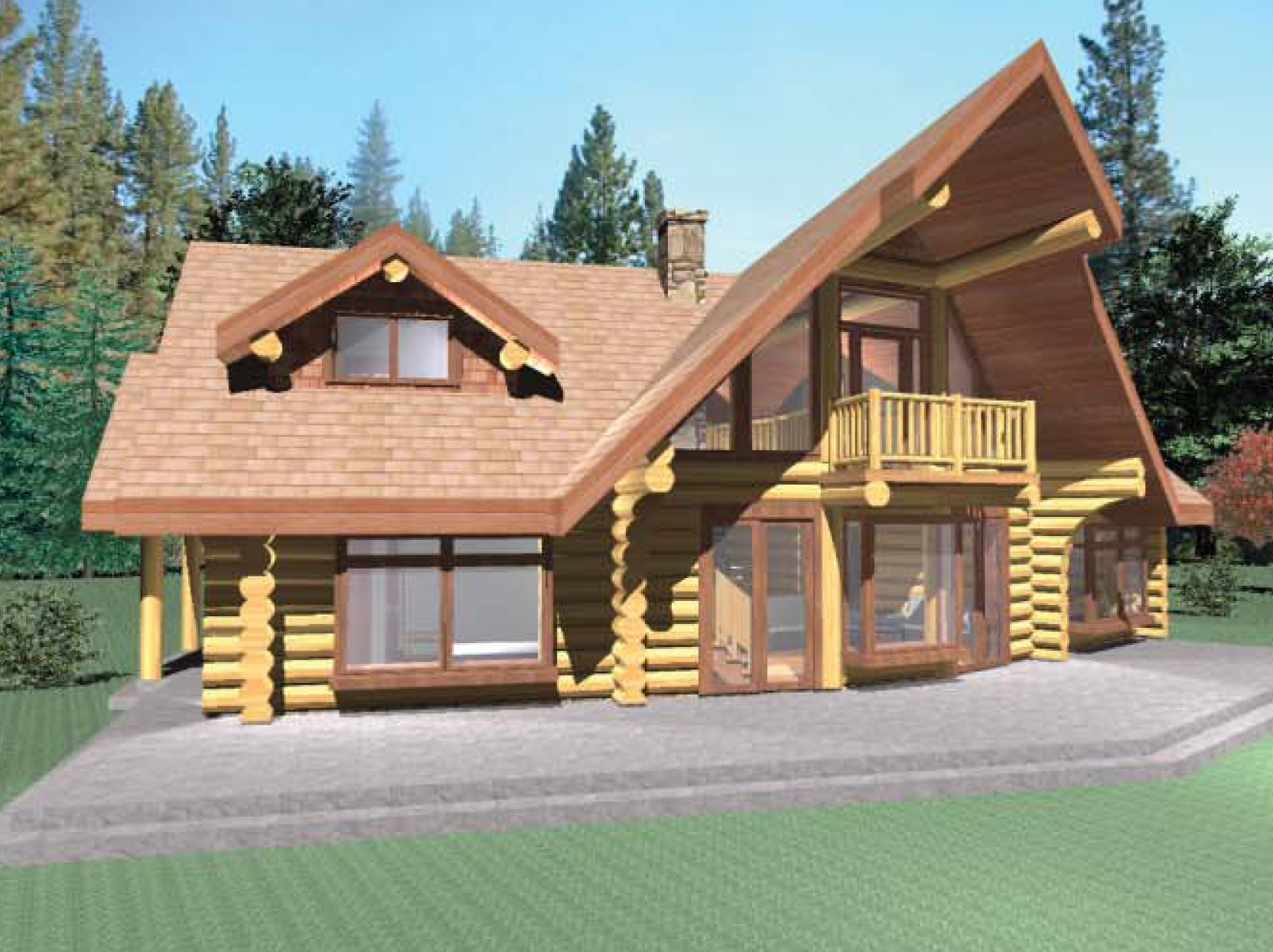 Log Cabins 1500 2400 Sq Ft Jeremiah Johnson Custom Log Homes