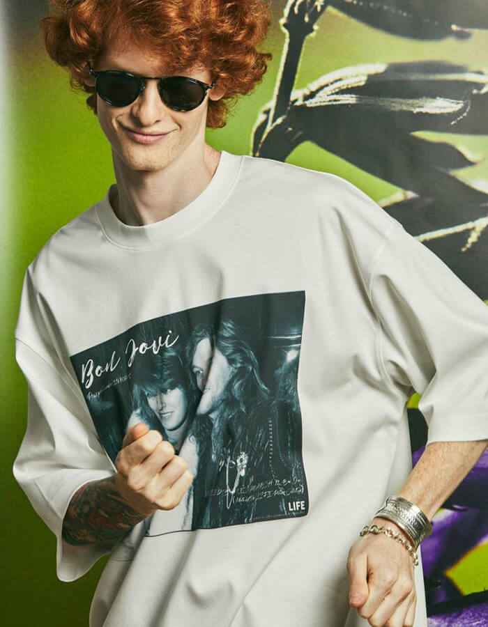MAISON SPECIALがLIFE誌に掲載されてきたスターの写真をプリントしたロックTシャツを発売 時代を超えて愛される永遠の