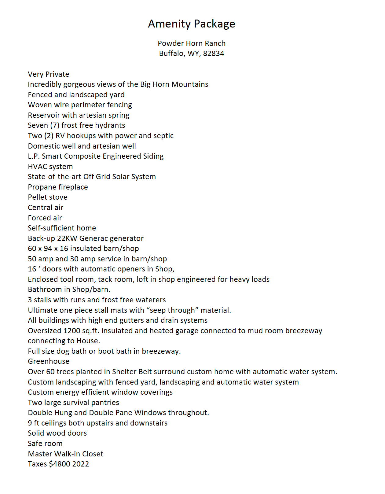 Powderhorn Ranch Live Jackson Hole