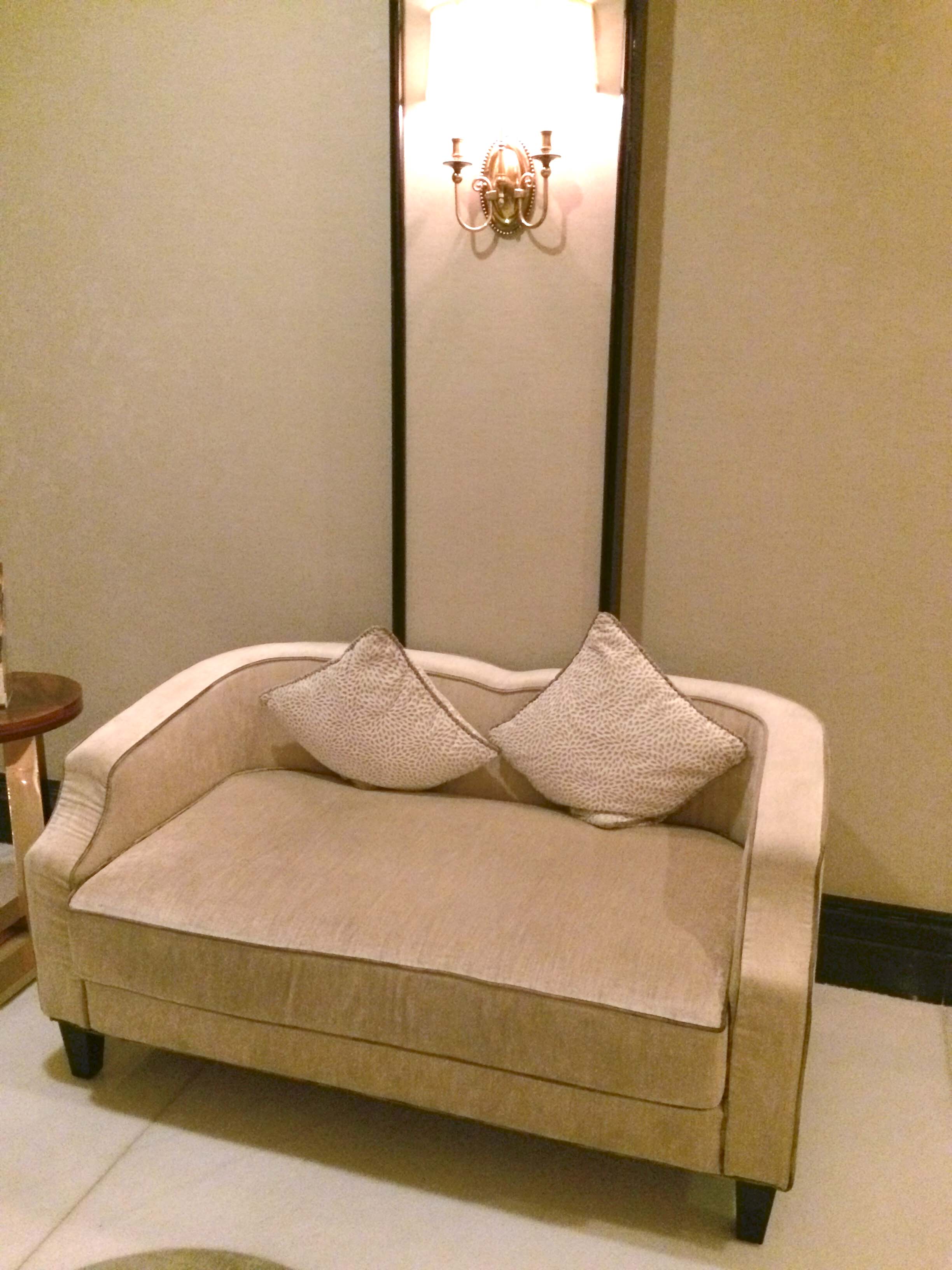 waiting area sofa Live.Learn.Design