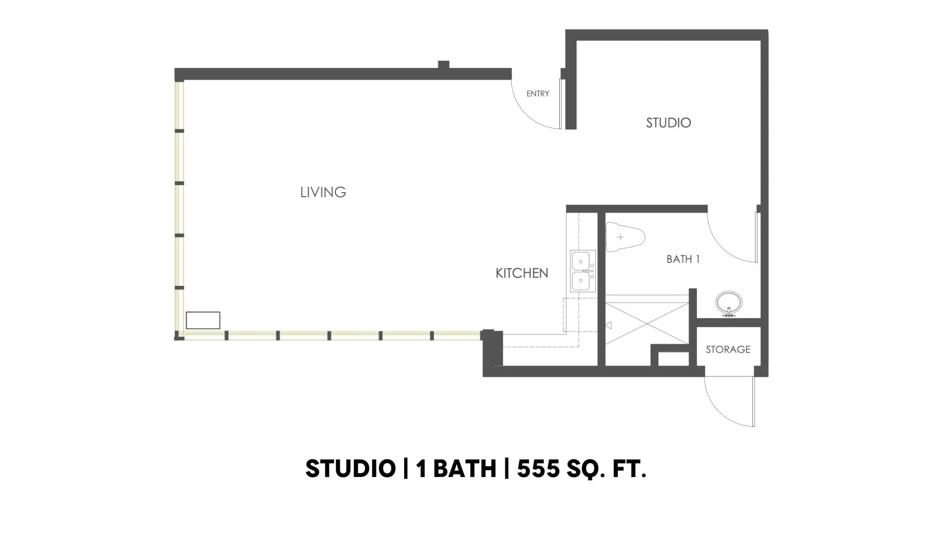 New European Inspired Studio in Lafayette Lenox Homes