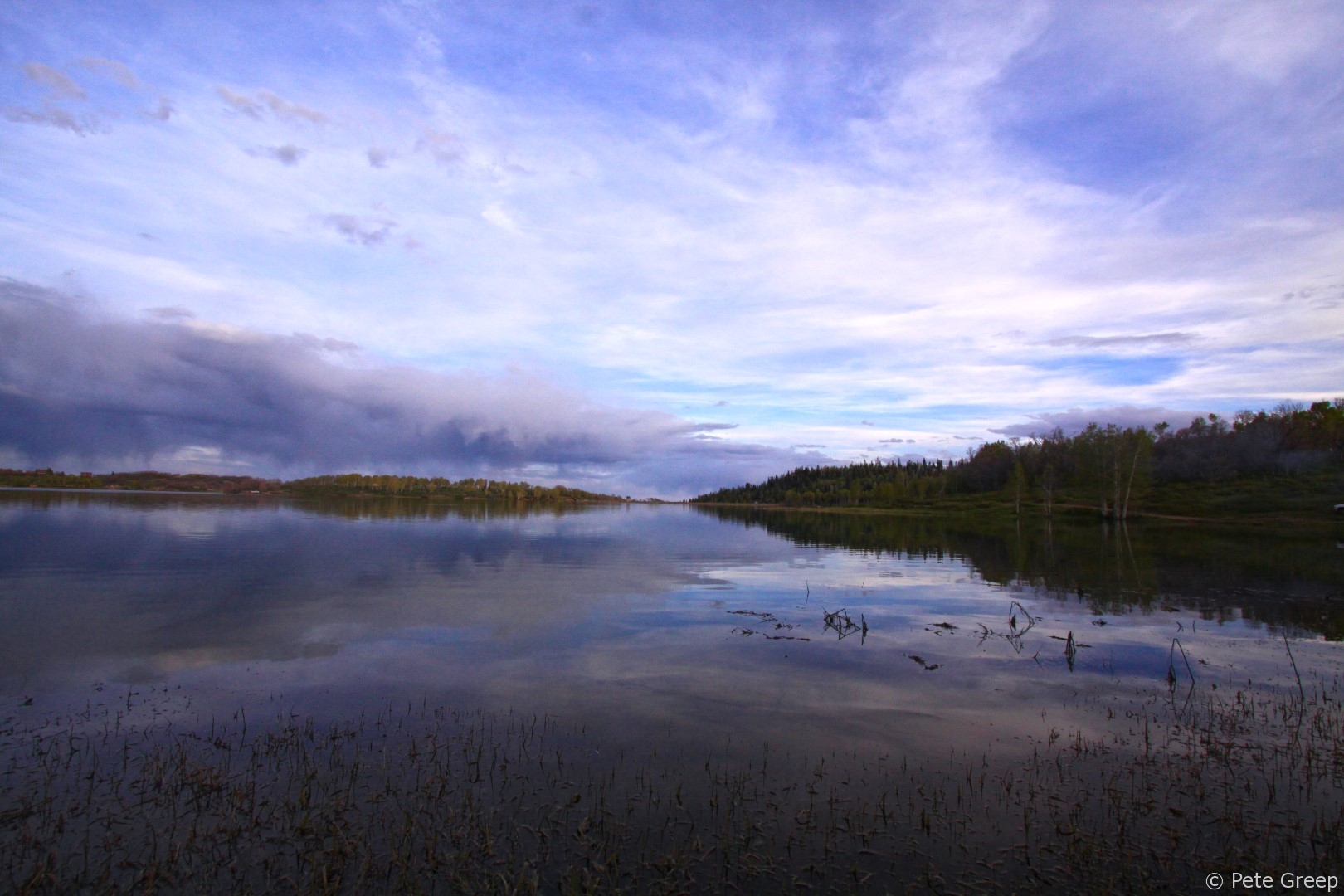 Relaxing at Kolob Reservoir, Utah