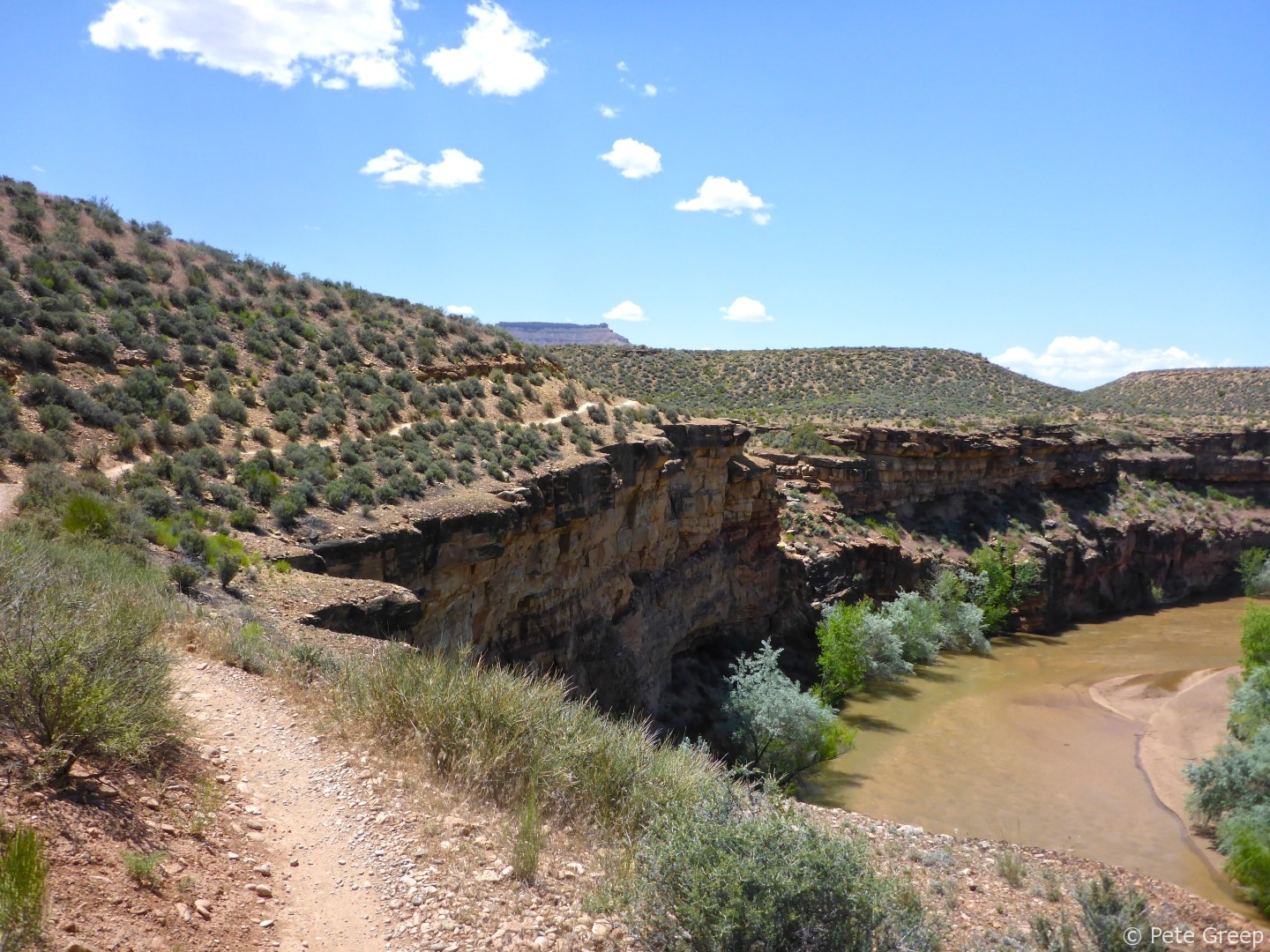 Relaxing at Kolob Reservoir, Utah