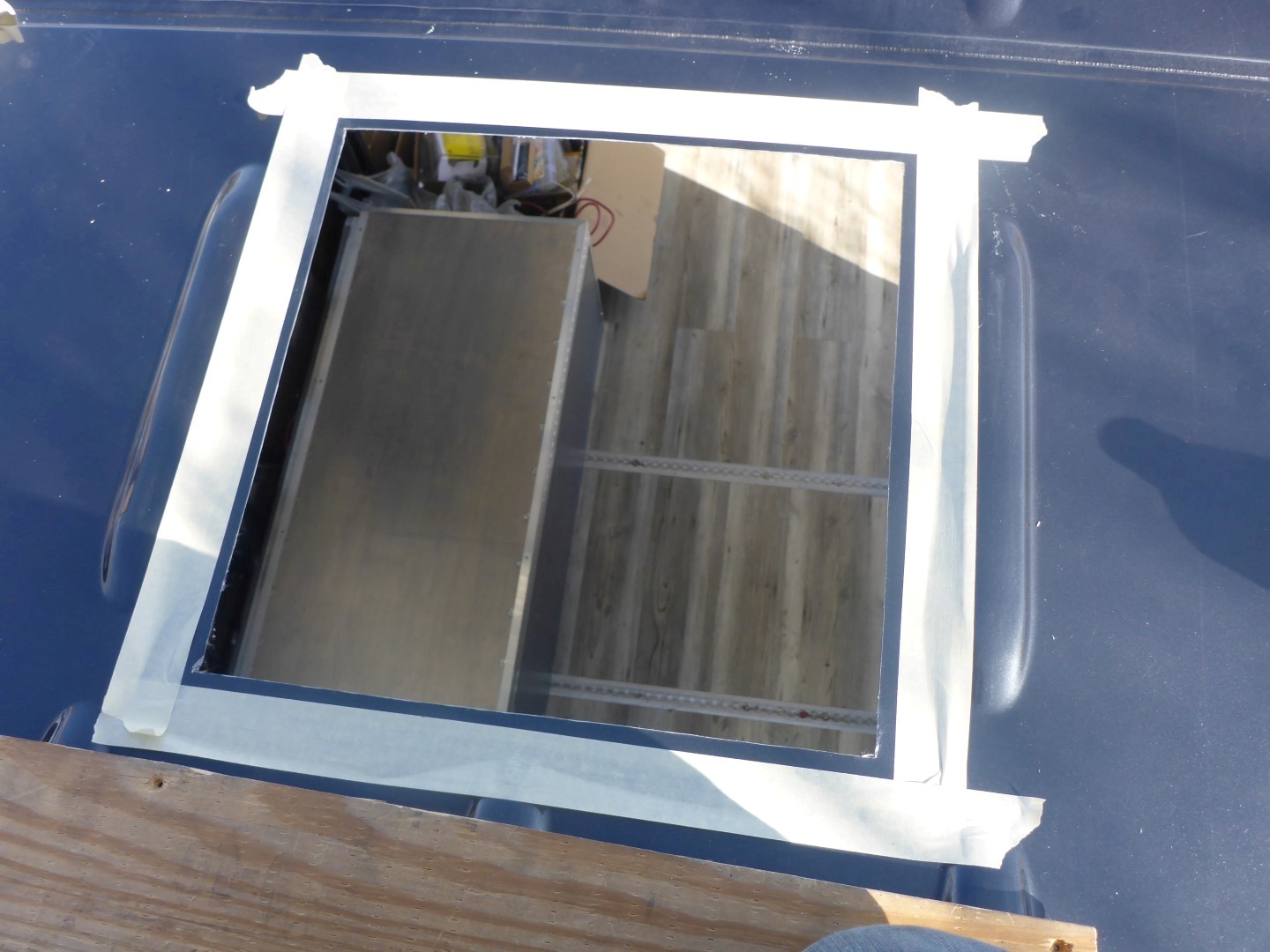 Installing a MaxxAir Roof Vent in our Sprinter Van