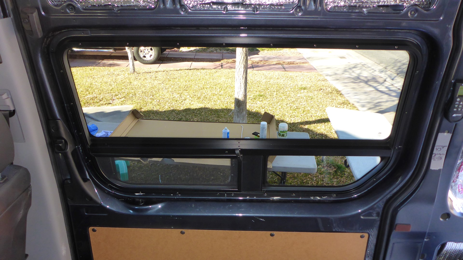 Installing CR Laurence Windows in Our Sprinter Van