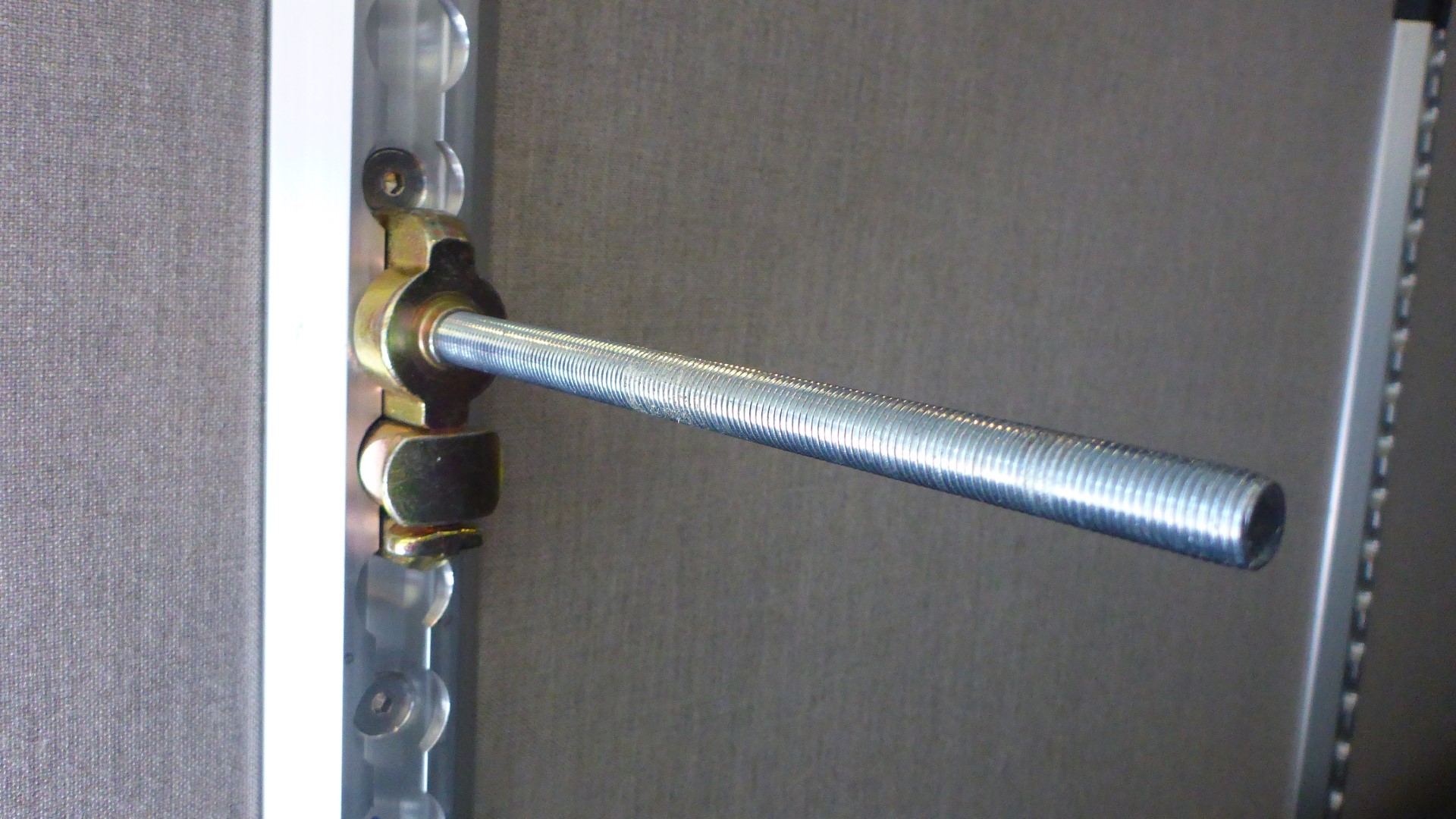 Sprinter Van DIY 3 Panel Platform Bed on L Track