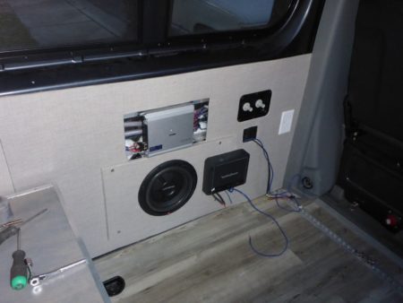 Tunes for the Sprinter Van: House Stereo Install | Live Like Pete