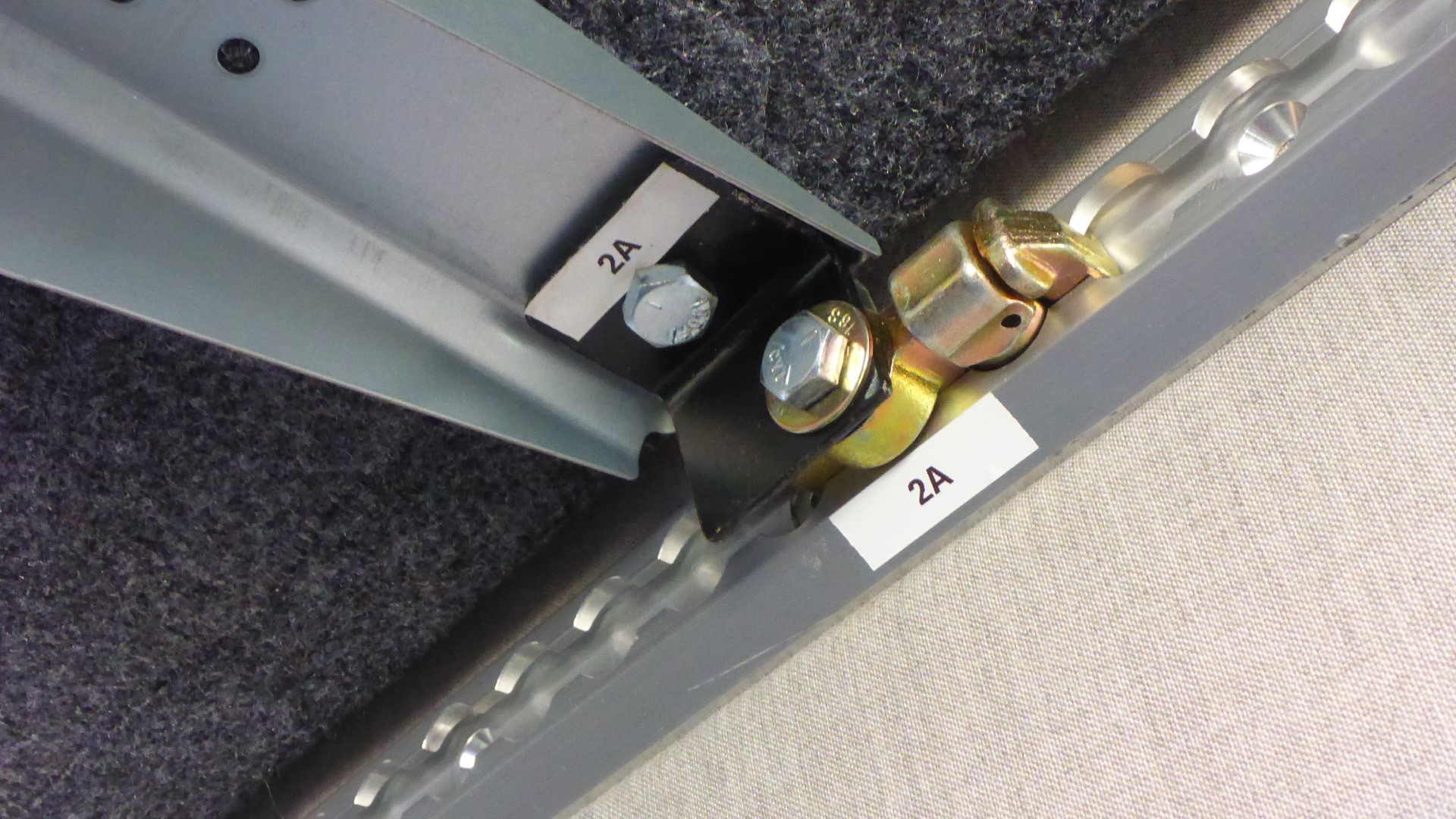 Sprinter Van DIY 3 Panel Platform Bed on L Track