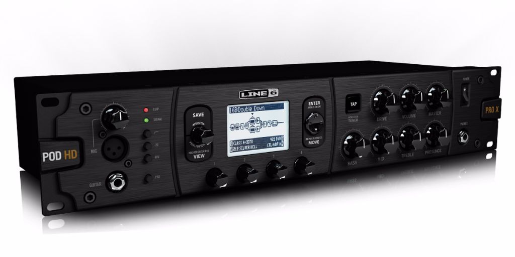 Line 6 Pod HD Pro X Rack Mount Guitar Effects Processor Live Louder