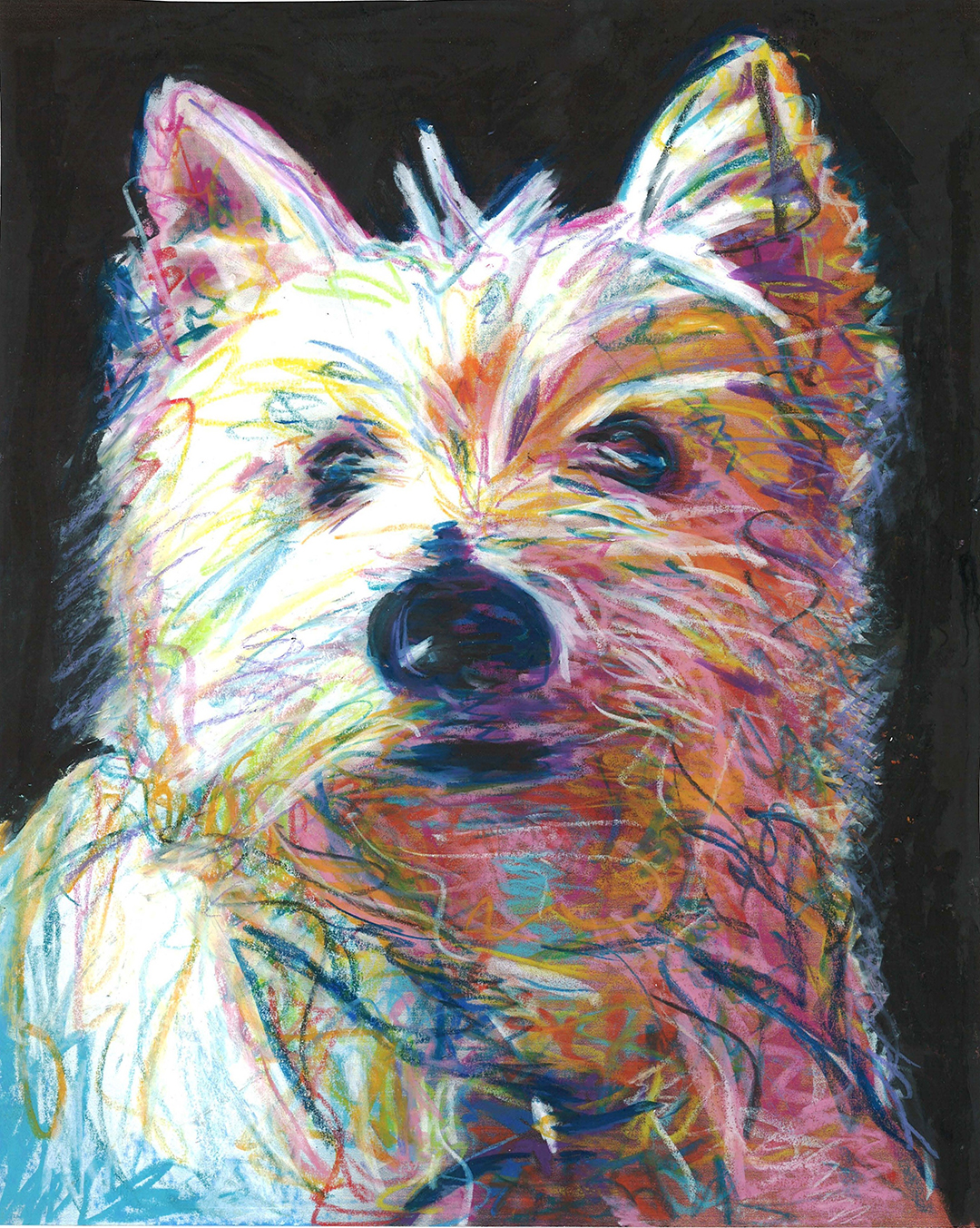 Custom painted dog portraits Live Love Dogs®